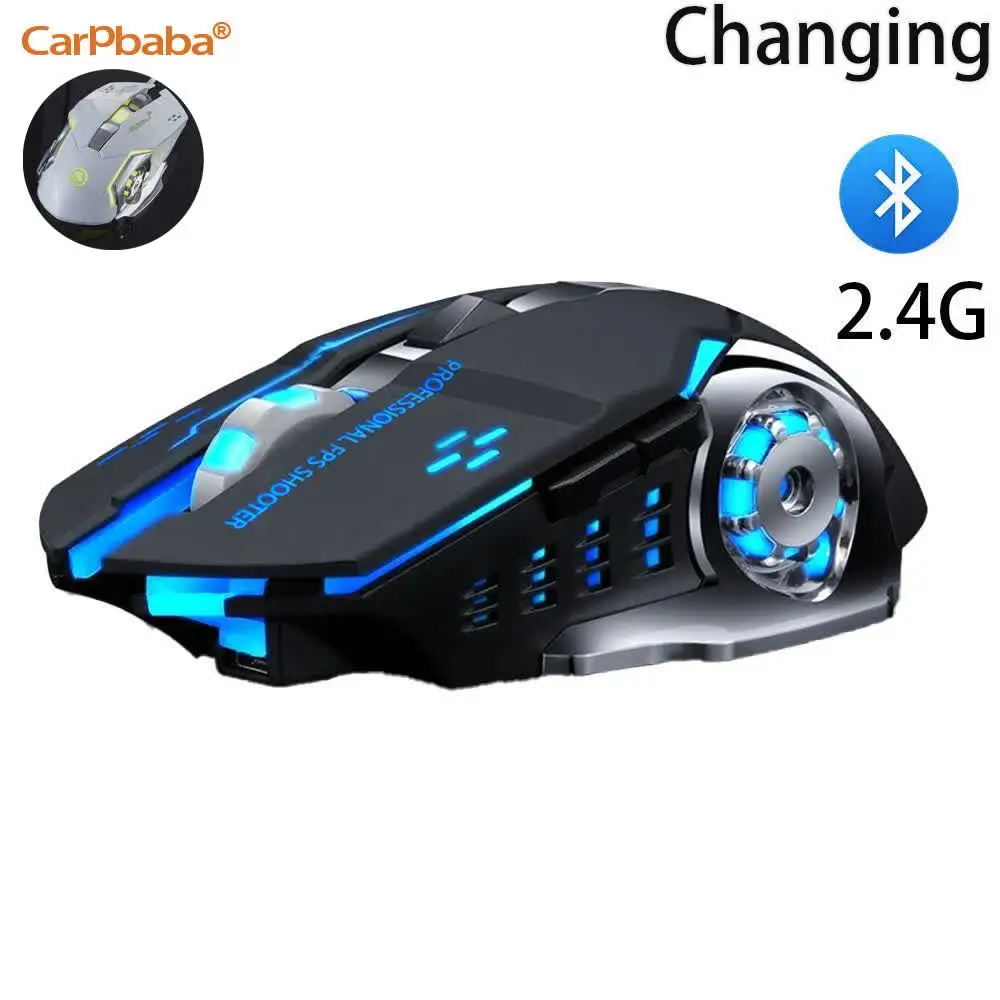 Carpbaba GM6 Gamer Gaming Mouse Adjustable Wired Optical LED Computer Mice USB Cable Silent Mouse For Laptop PC