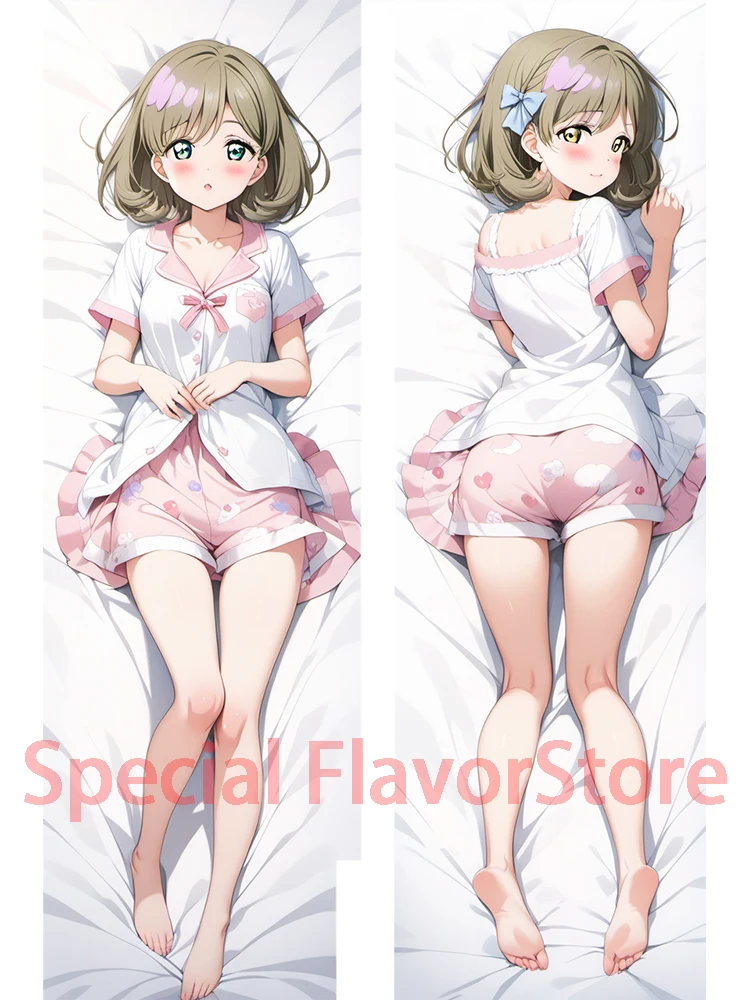 

Dakimakura anime Tang Keke Love Live! Double-sided Print Life-size body pillows cover Adult pillowcase