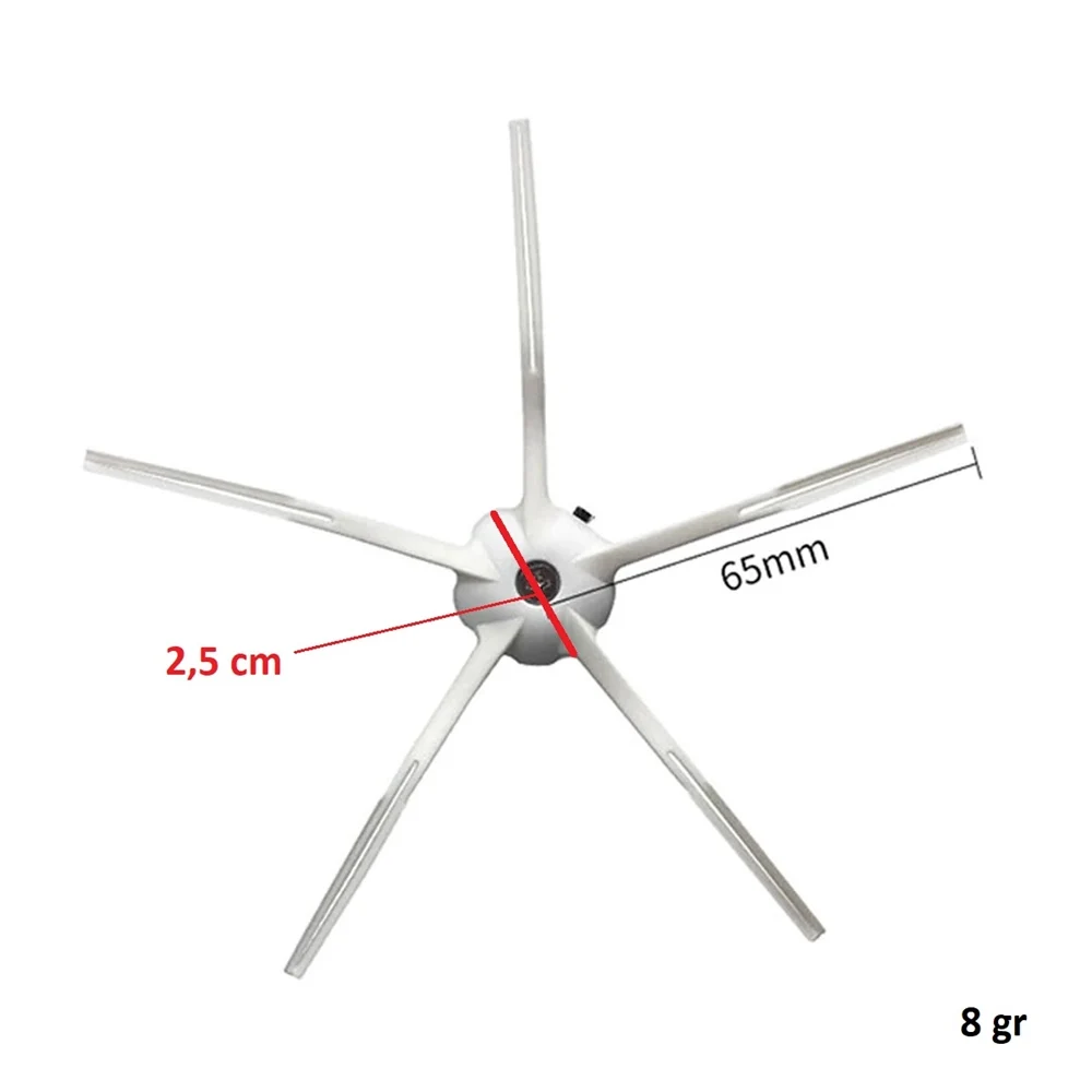 Совместим с Mi Mijia 1S E2 S5 S6 S50/S51/S55, набор аксессуаров для очистки робота-пылесоса