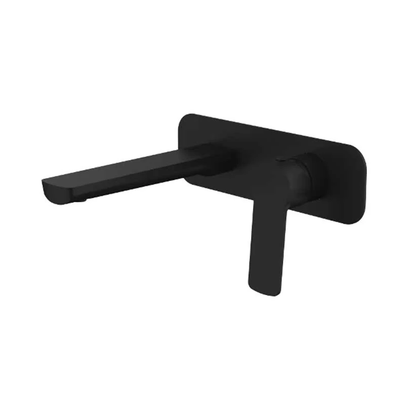

In-wall basin faucet, black m atte