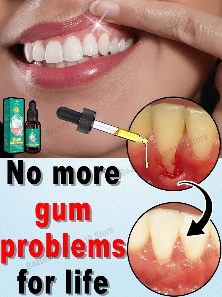 Repair gum damage in 7 days; protect gums and strengthen teeth