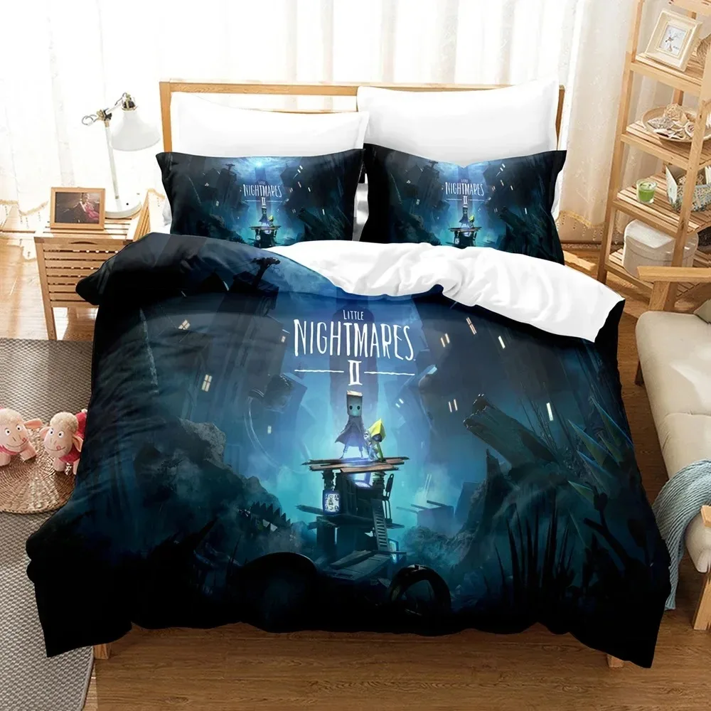 

Game Little Nightmares Bedding Set 3D Print Comforter Duvet Cover Pillowcase Home Textile Luxury Adult Queen Twin Single Size