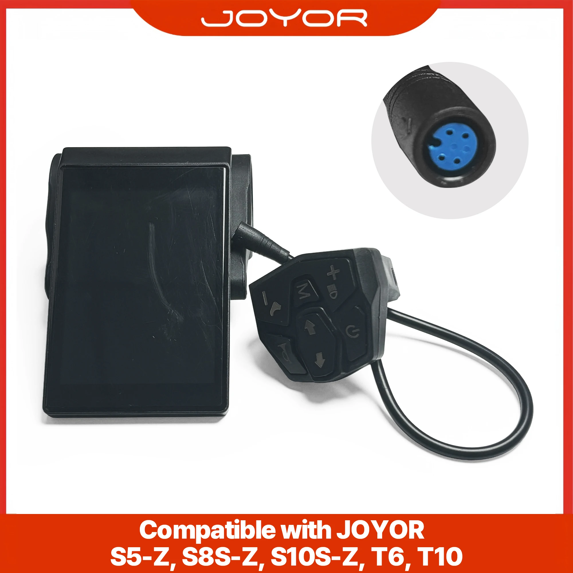 Image of JOYOR Original Armaturenbrett-Display Blinkerschalter für S5-Z S8S-Z S10S-Z T6 T10 Elektroroller Instrumententafel-Ersatz