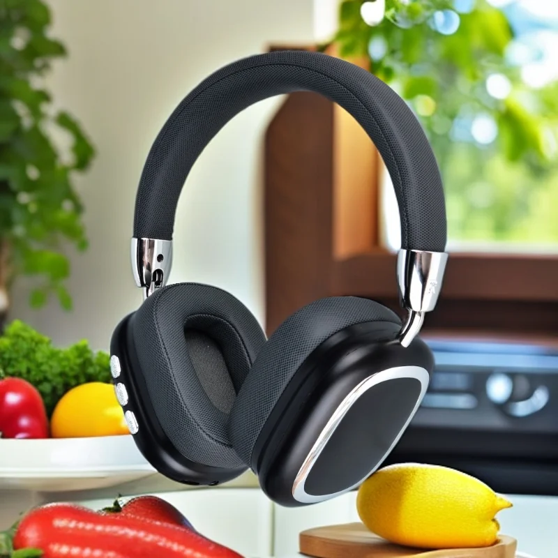 

Cross border popular B35 Bluetooth headset metal DJ wireless music headset for mobile gaming