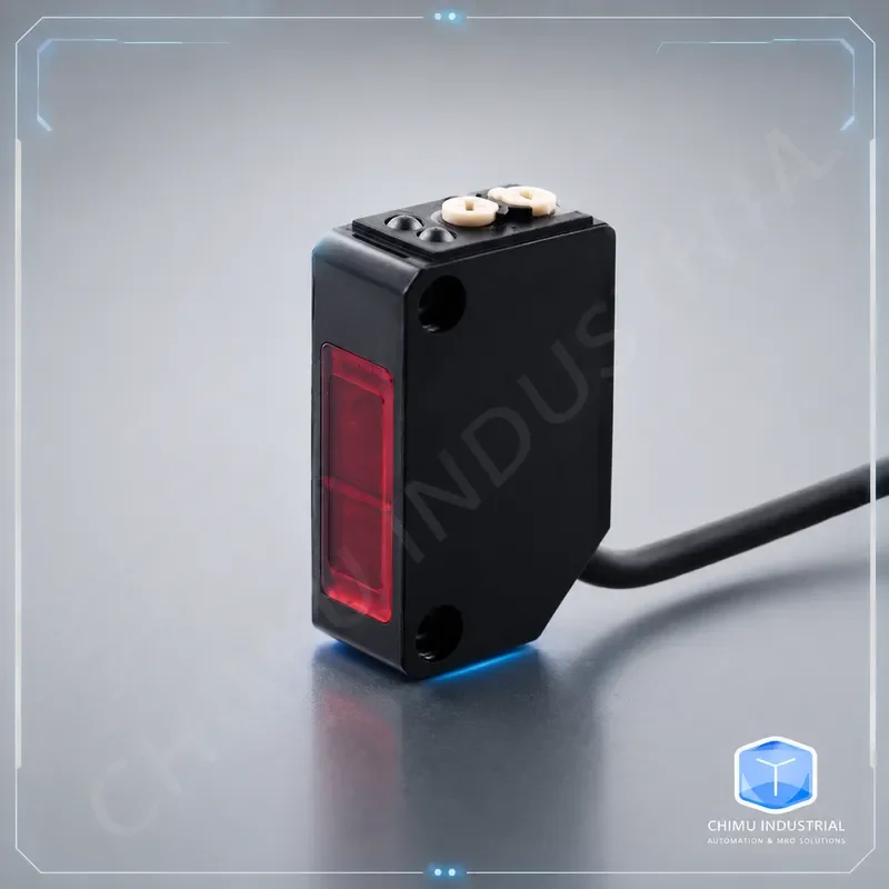 【CHIMU INDUSTRIAL】 SZ-B61 Specular Reflection Photoelectric Switch Sensor Adjustable Transparent Non-transparent Object