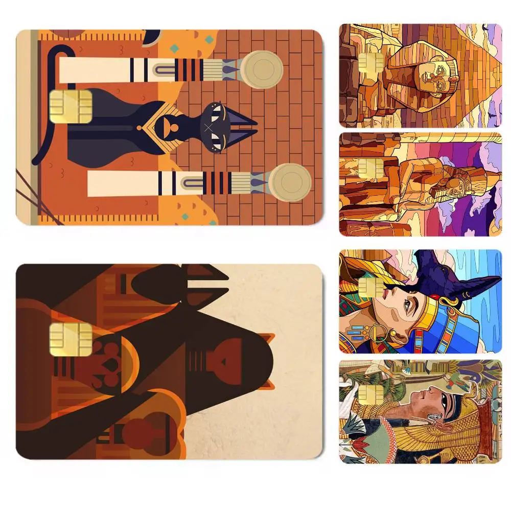 Mysterious Ancient Egypt-t Credit Card HD Stickers Premium matte film effectively prevents fingerprints and daily abrasion.