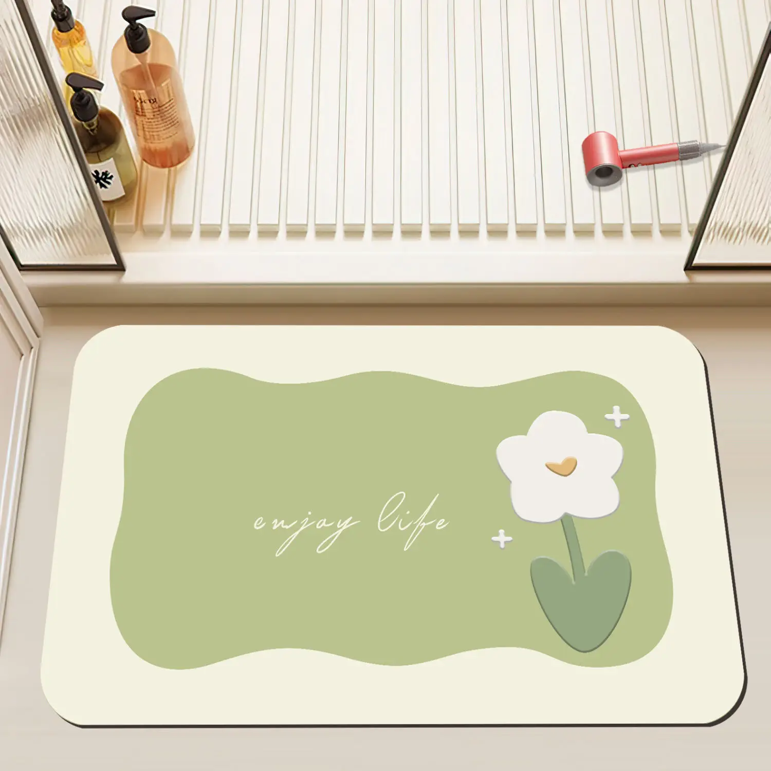 

Грязевой напольный коврик с диатомом, для входной двери, домашнего использования, напольный коврик для спальни, дверной коврик для ванной, кухонный напольный коврик