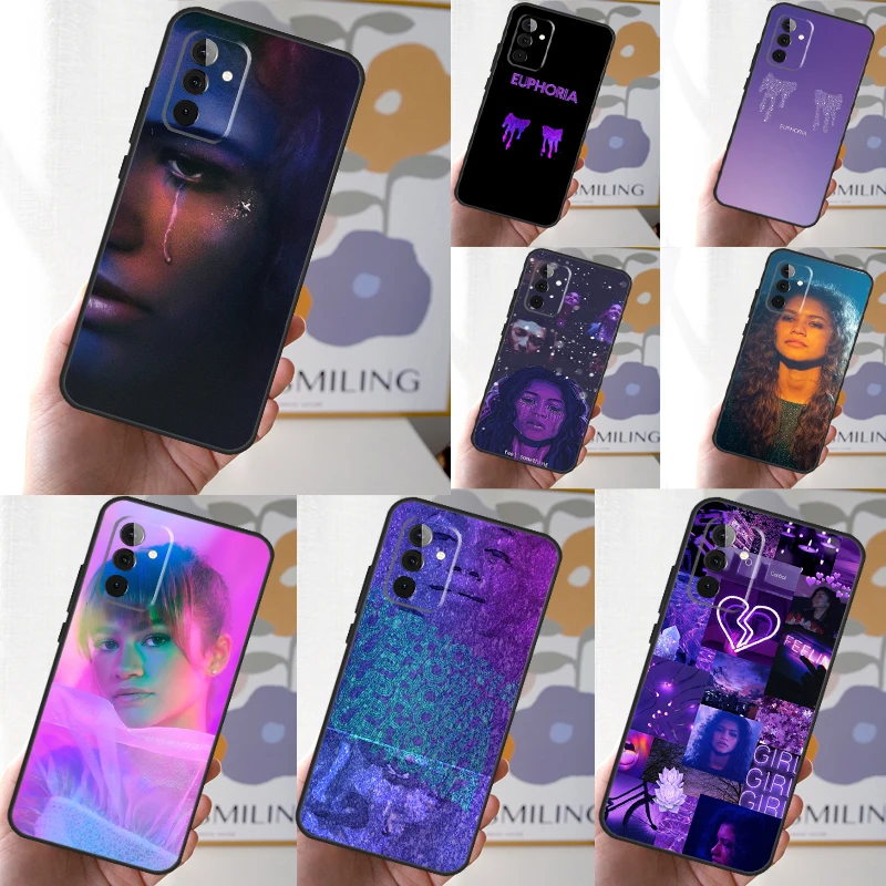 Étui de téléphone Euphoria pour Samsung Galaxy, série télévisée américaine, A55, A35, A25, A15, A51, A71, A12, A32, A52, A13, A33, A53, A14, A34, A54
