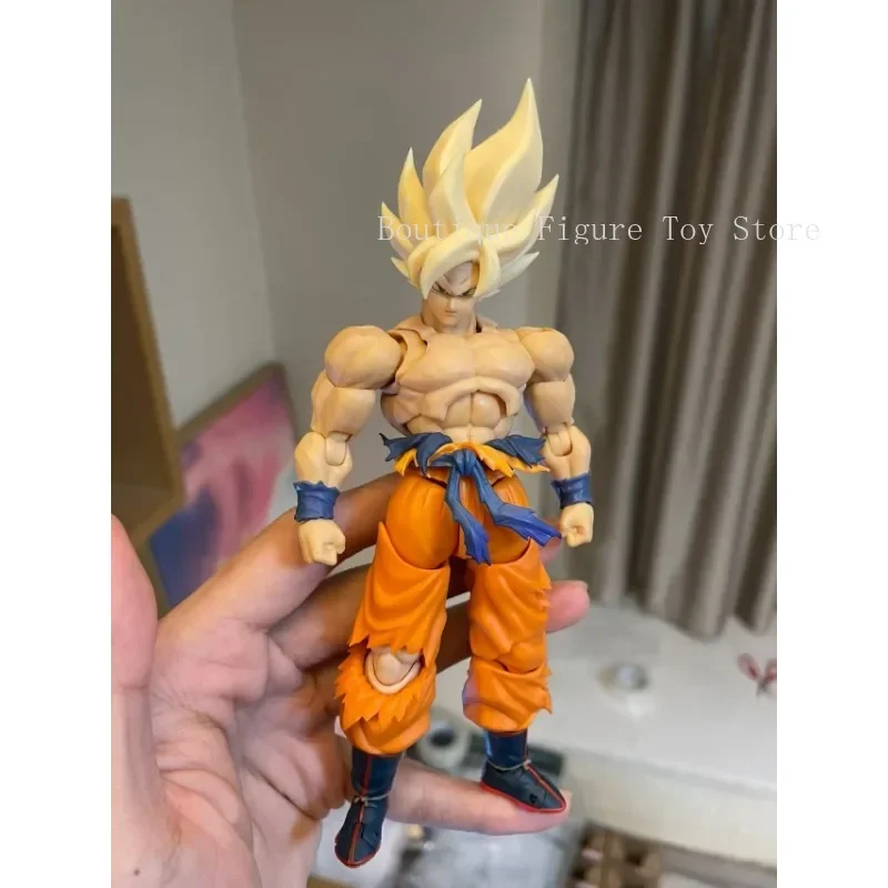 In Stock Jesse Dragon Ball SHF Legendary Super Saiya SSJ2 Son Goku 2.0 3.0 Heads Accessories Anime Action Figures Toys Model view 3