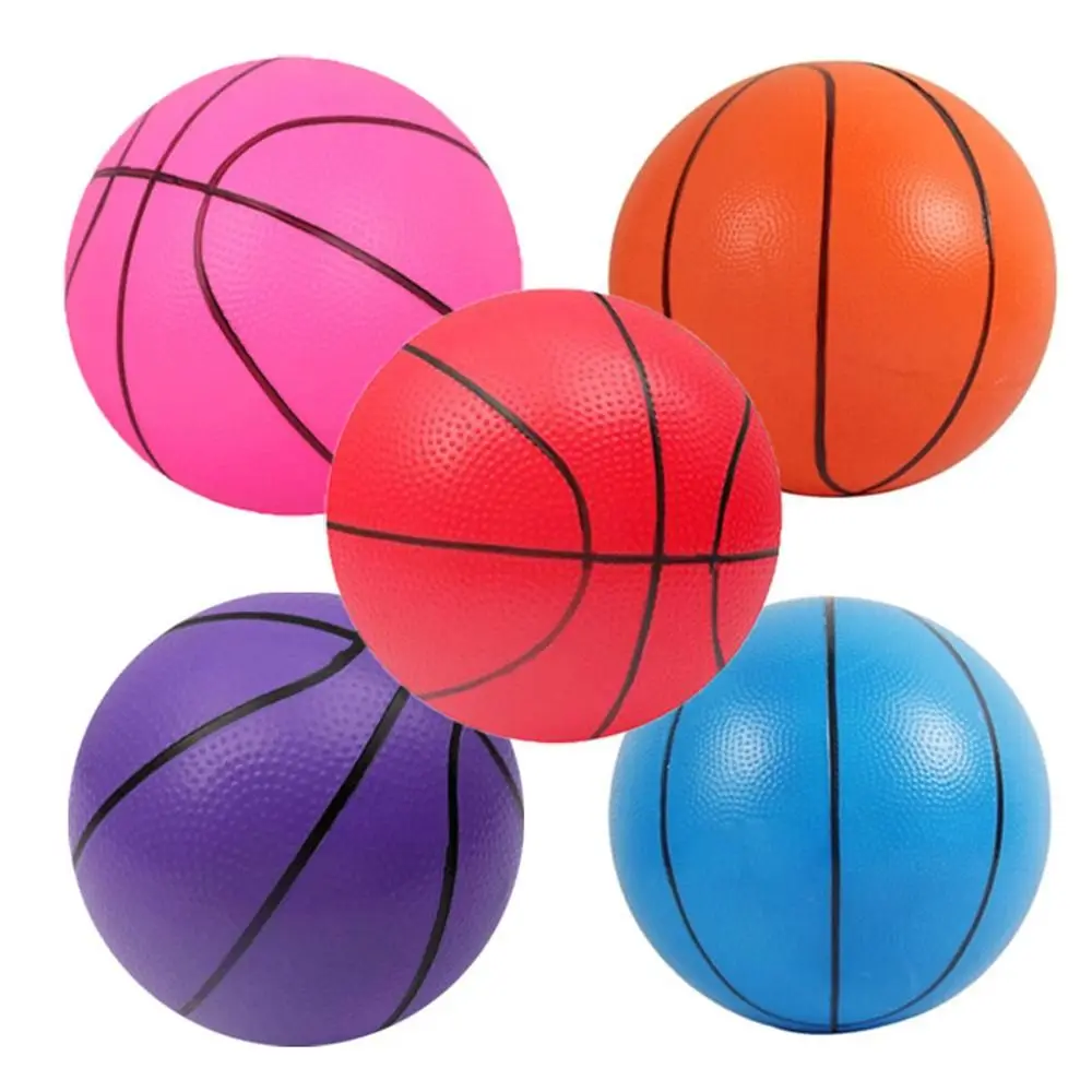 Sportwedstrijden Training Strandballen Rubber Opblaasbaar Klein basketbalspeelgoed Buitenspellen Elastische ballen Kinderen