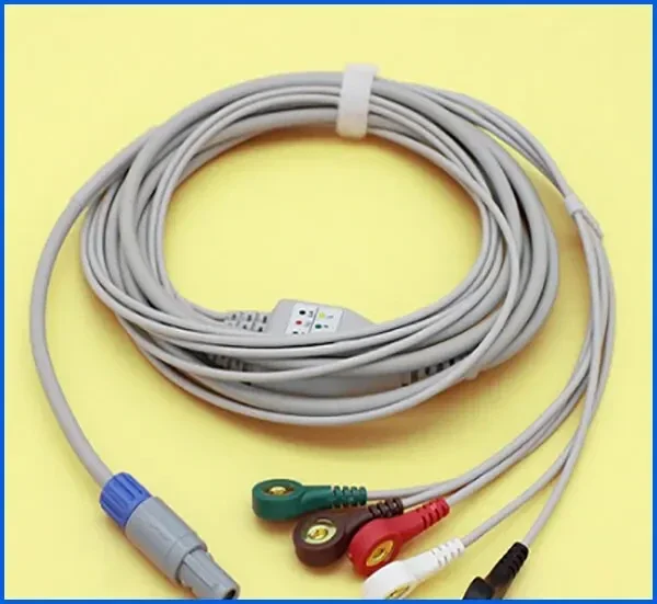 

Compatible New Biosys BPM-103 Patient 5 lead one-piece 5lead cable