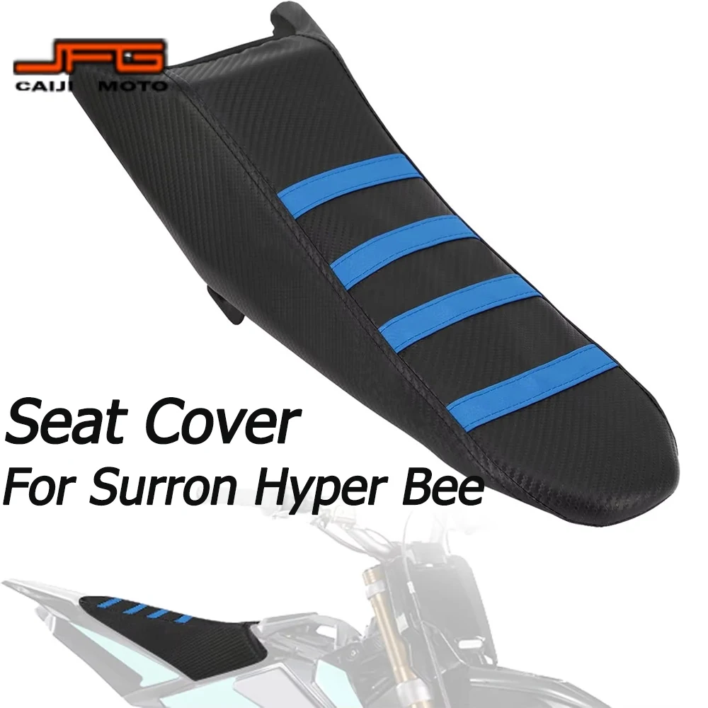 

Чехол на сиденье мотоцикла Surron Hyper Bee, водостойкий, аксессуары для электровелосипеда, снаряжение для езды по бездорожью для мотокросса, черный/синий/красный/фиолетовый