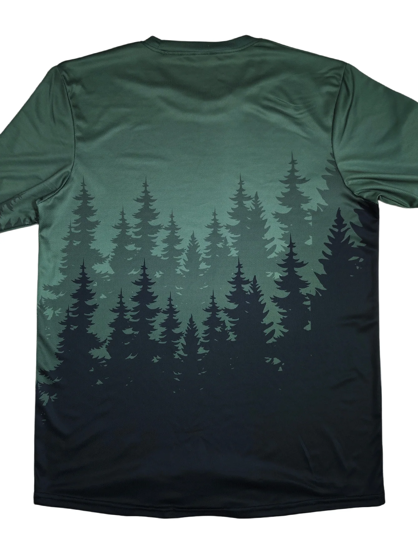 2026 Spring  Autumn MTB Printed Black Long-Sleeved T-shirt for Men and Women, Fashionable and Trendy Motorcycle T-shirt