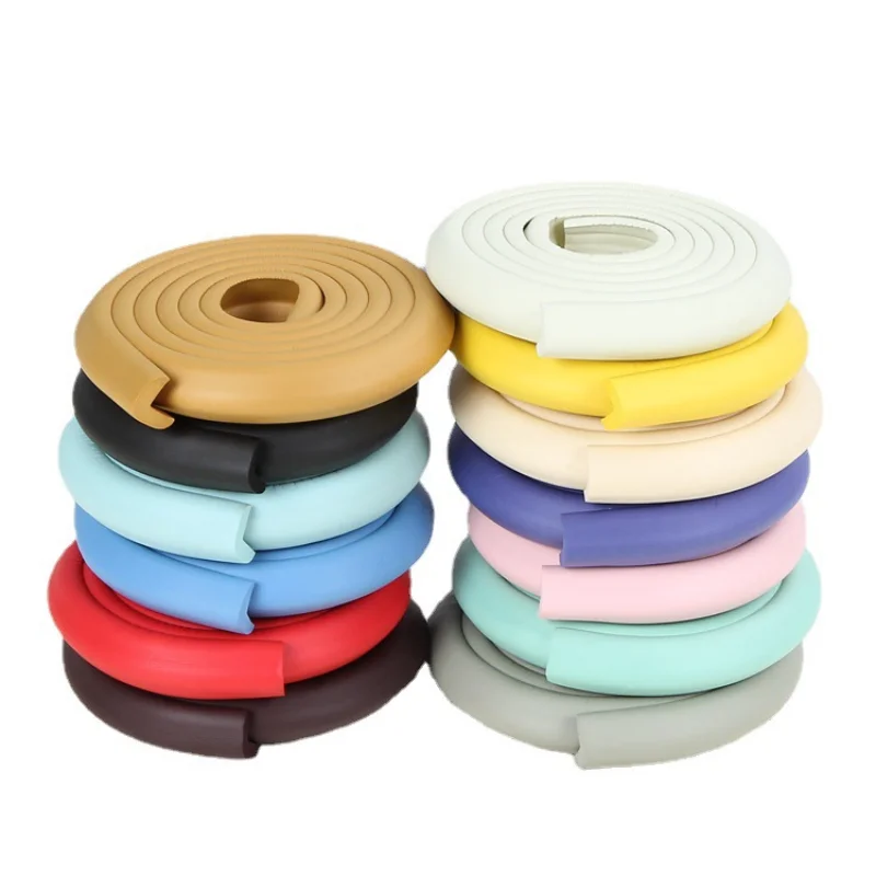 شريط حماية L قياسي للأطفال ، شريط دفاع تصادم زاوية طاولة الأطفال ، حماية حافة الباب