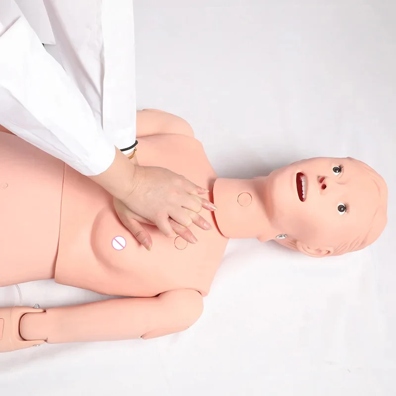 1 Set Multi-functional Mannequin Nursing Model Resuscitation Operation Simulator Nursing Training Model