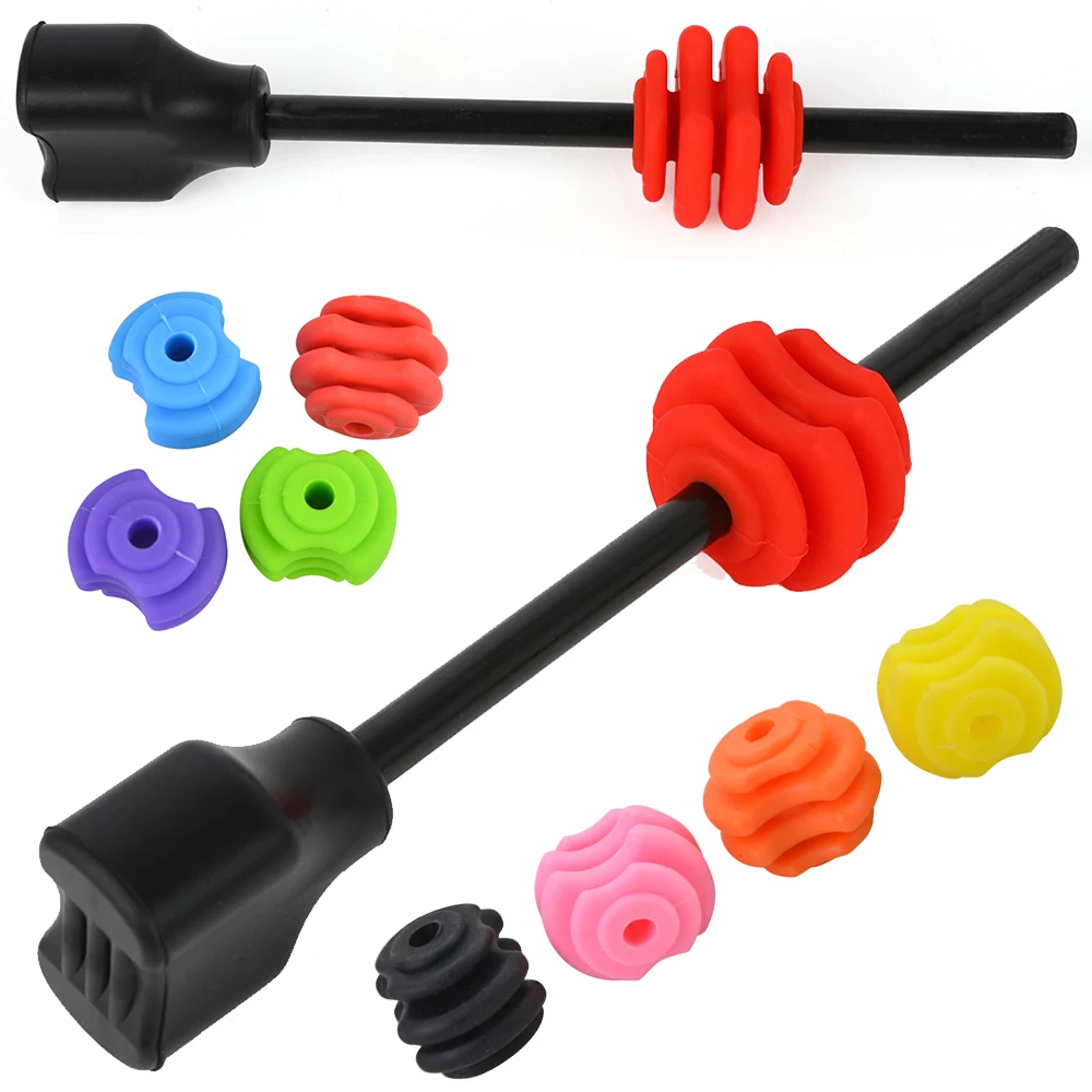 

Archery Stabilizer String Stop Kit High Density Rubber Construction Stop Ball Absorbs Bowstring Vibration Prolong Equipment Life