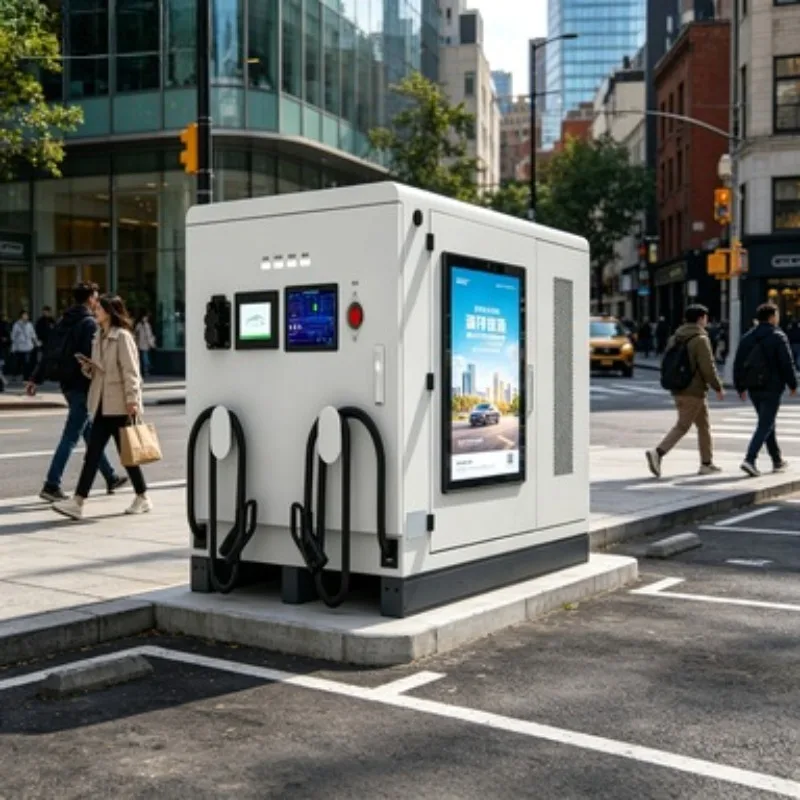 60Kw 90A Movable DC EV Charger Points Portable Powerbank 20Kwh EV Portable Charger Mobile Charging Station for EV
