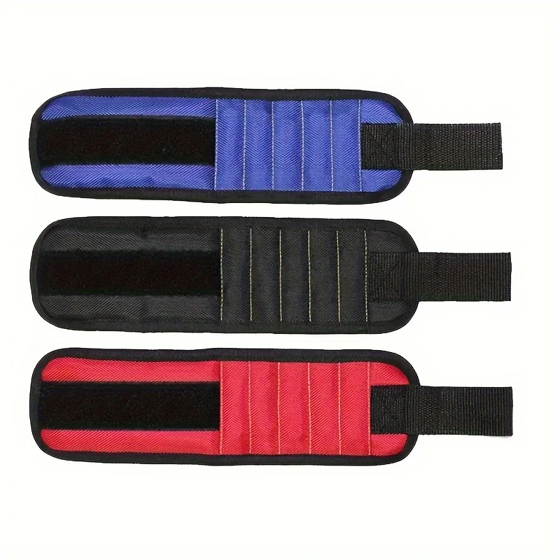 Magnetic Wrist Support Band with Strong Magnets for Holding Screws Nail Bracelet Belt Support Chuck Sports magnetic tool bag Nai