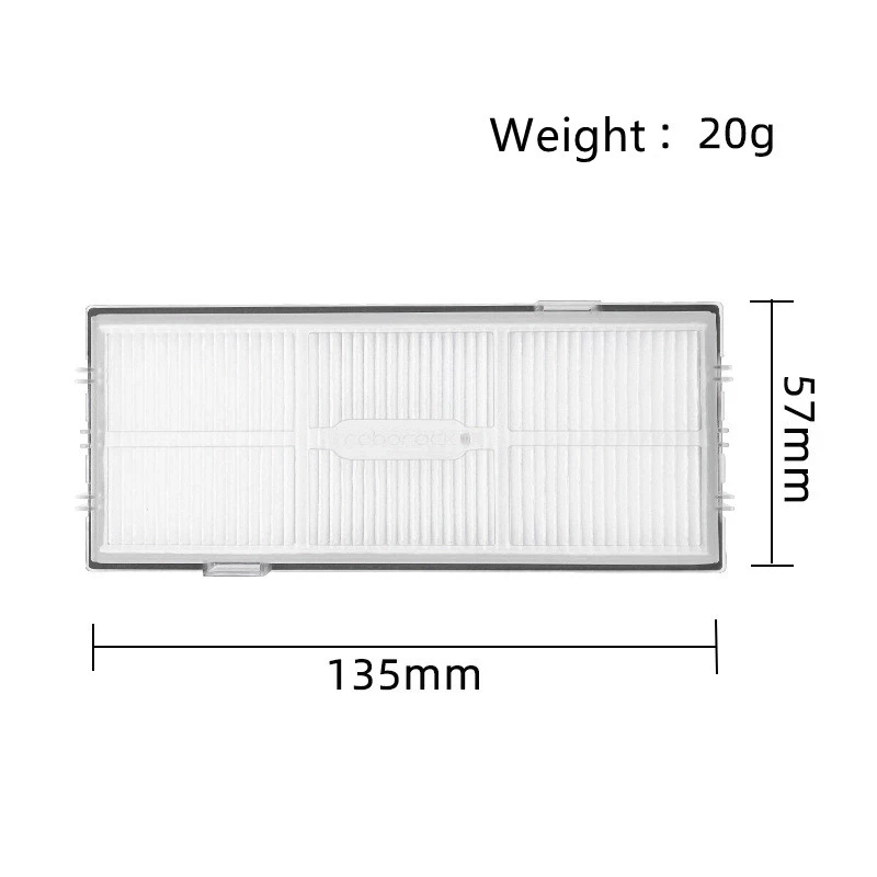 Hepa-Filter Mopp Tuch Teile Für Xiaomi Roborock S7 S70 S75 S7 Max T7S / T7S Plus Staubsauger Wichtigsten seite Pinsel Ersatz