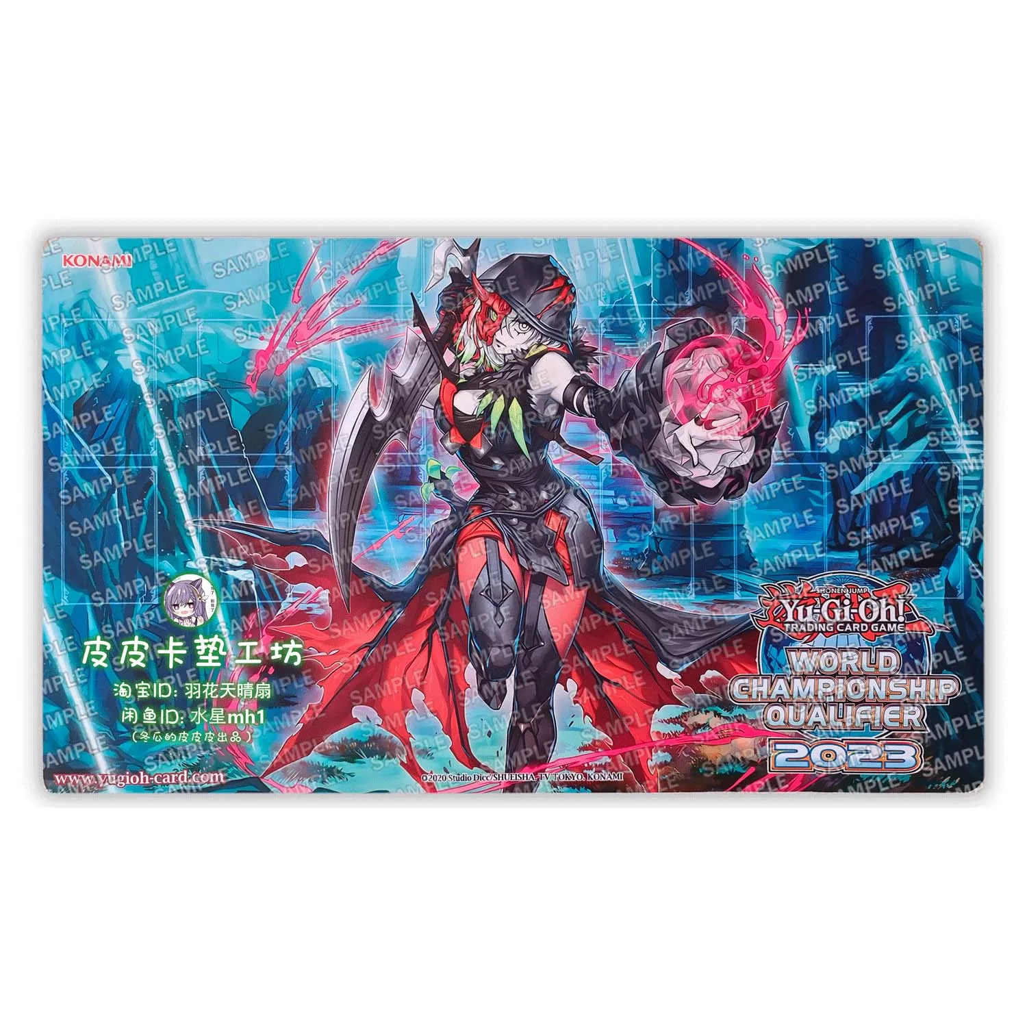 

600X350X2Mm Diy Yu-Gi-Oh! Diabellstar The Black Witch Card Battle Mat для одного игрока, настольная игра, боевая карта, аниме-карта, подарок