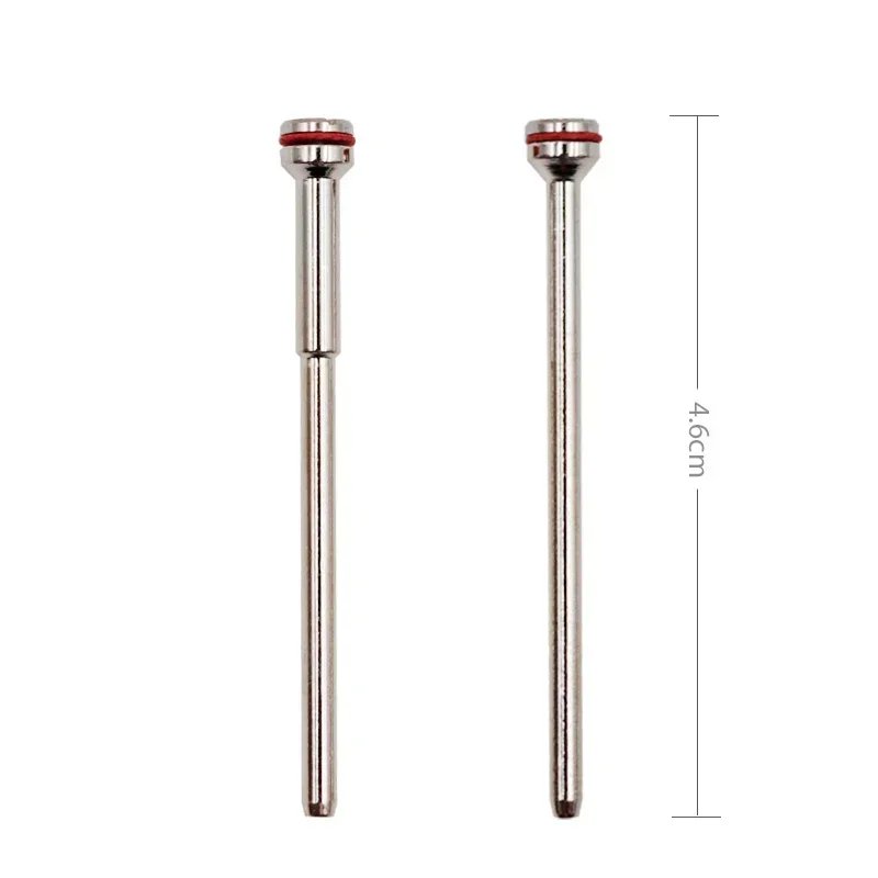 10Pcs Dental Holding Needle Polished Shaft Polishing Shank Mandrel Burs Rotary Tool For Polisher Machine Cutting Dental Material