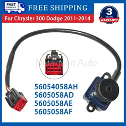56054058AH 5605058AD 5605058AE 5605058AF Car Rear View Reverse Assist Parking Camera For Chrysler 300 Dodge Charger 2011-2014