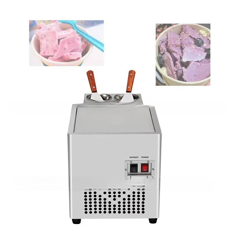 High Efficiency Single Square Fryer Ice Cream Roller