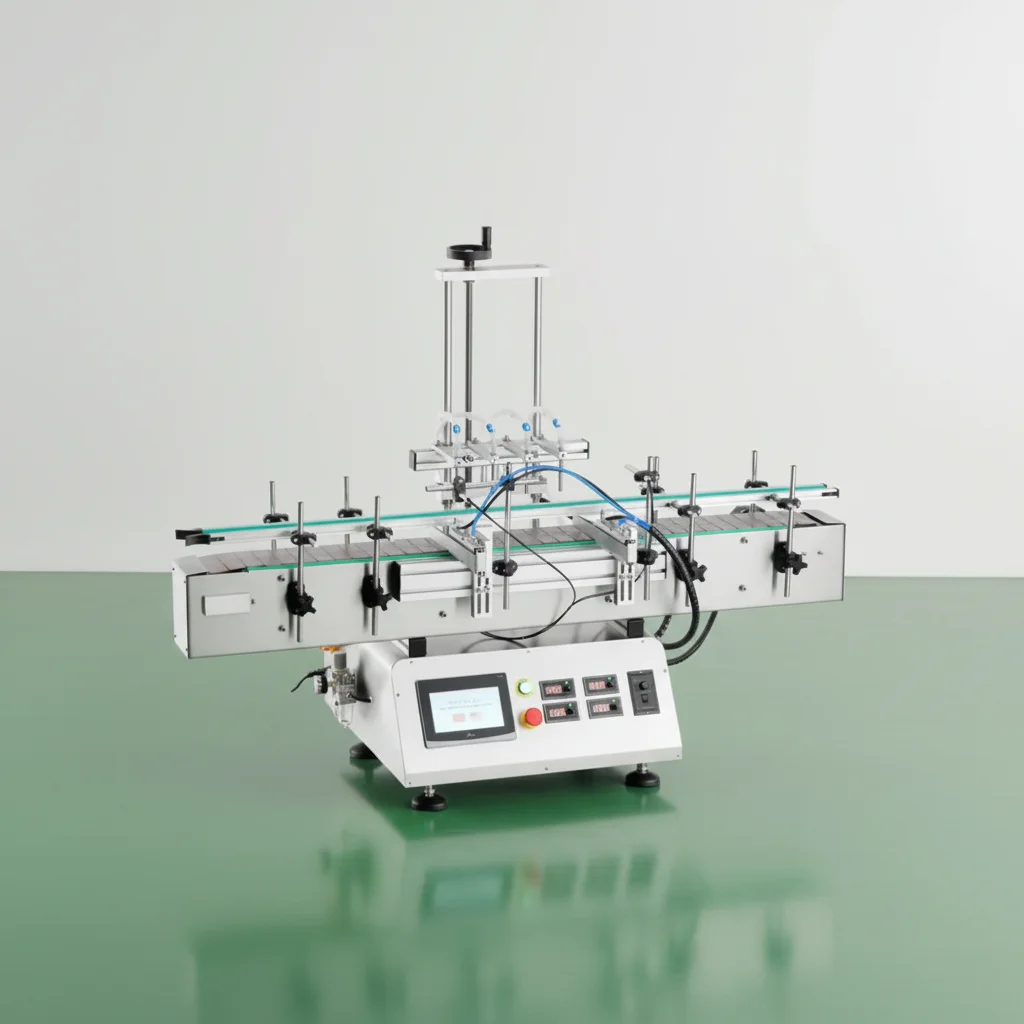 Automatic Juice/Peanut Butter/Liquid Soap Filling Machine for Plastic Glass Bottles and Cans