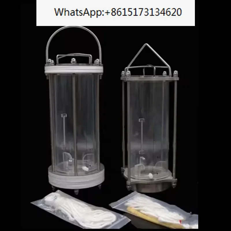 Plexiglass water sampler device for lab 1L 2.5L 5L automatic deep water sampler water sample collector