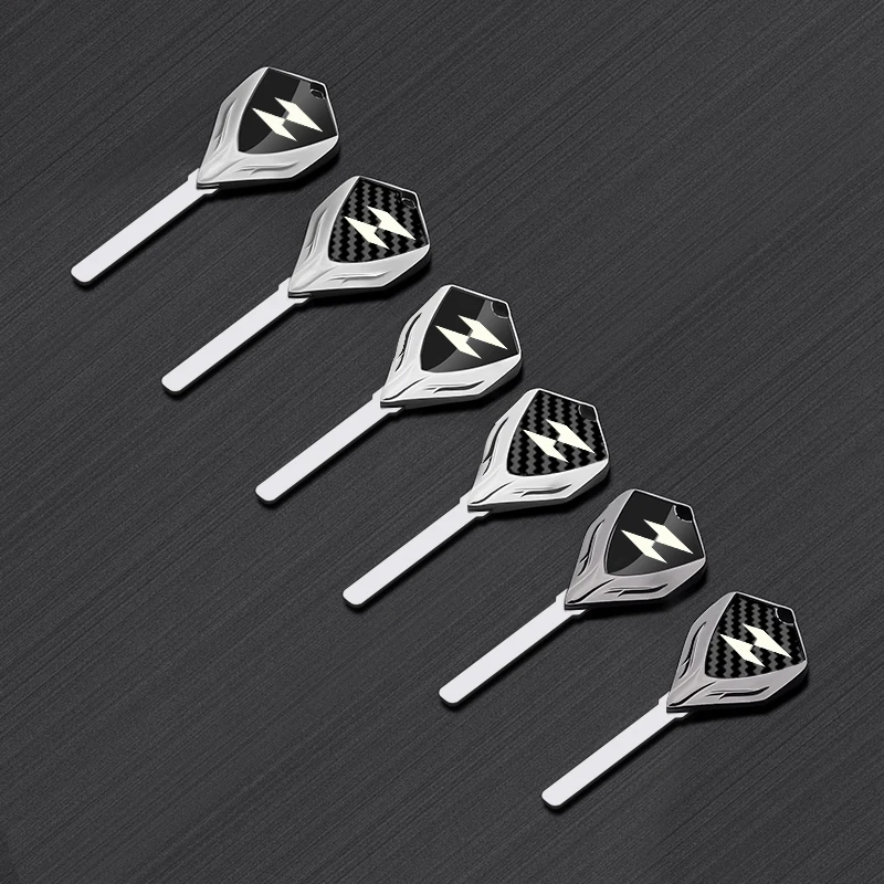Uncut Blank Motorcycle Replacement Key Modification Accessories For ZXMOTO 500F 500RR Motorbike Keys