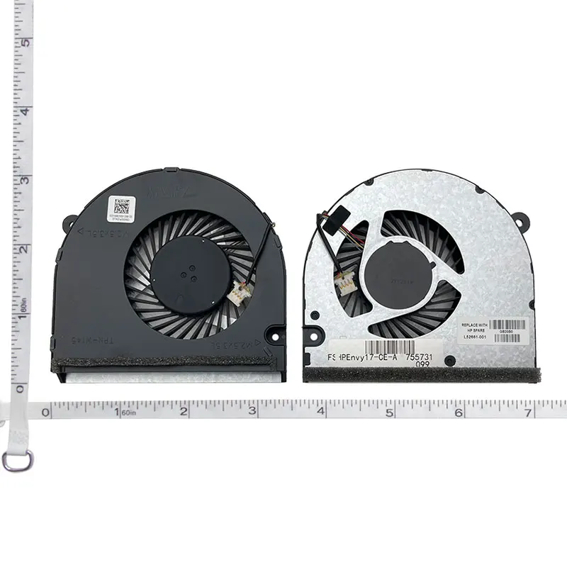 CPU cooling fan for HP Envy 17-ce 17m-ce0013dx TPN-W145 17m-ce100 17-ce0008ca 17-ce1035cl series L52661-001 NS85C25-18J05 fan