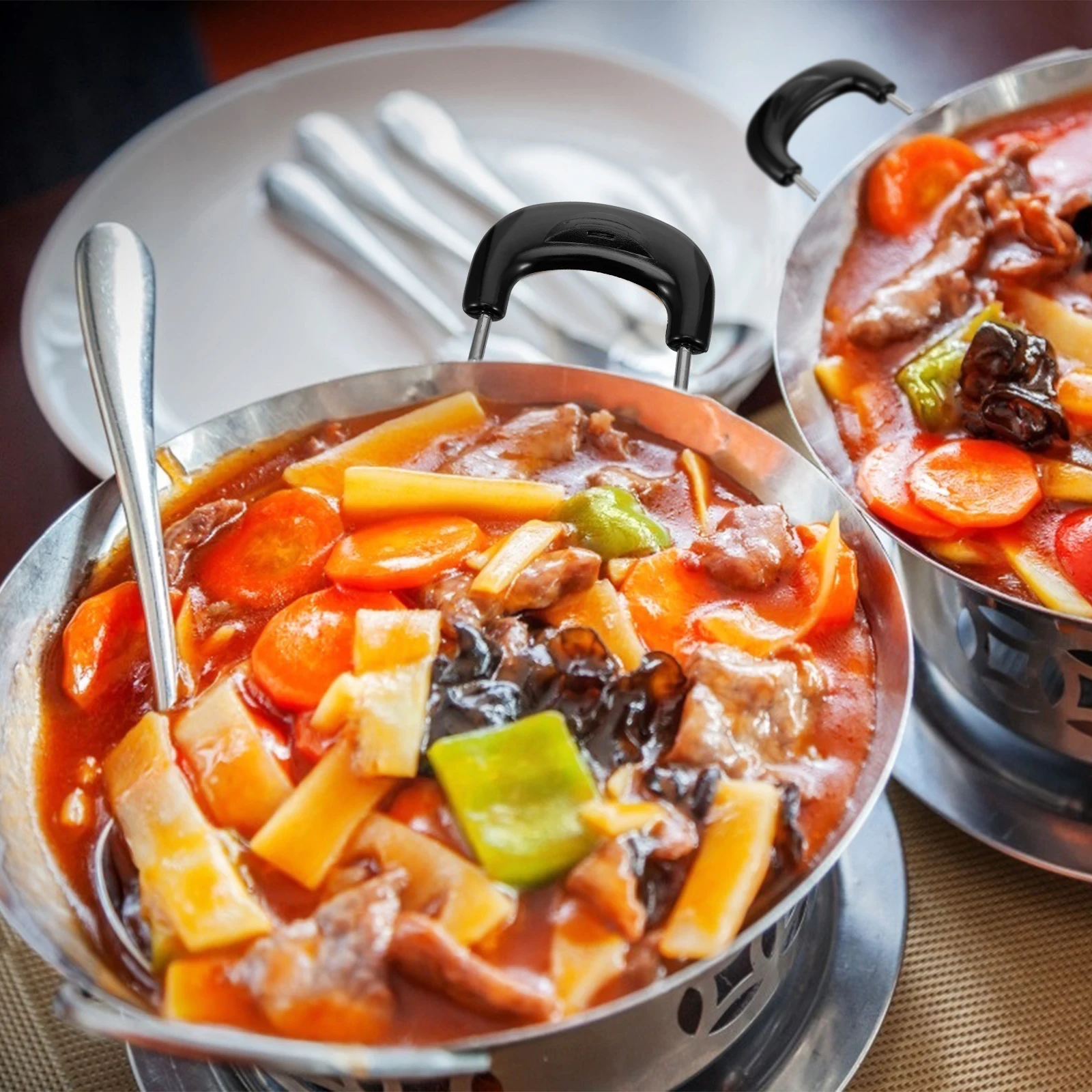 

6pcs Pot Side Handles Replacement Removable Frying Pan Cookware Accessories Stainless Steel Kitchen Parts Anti Rust