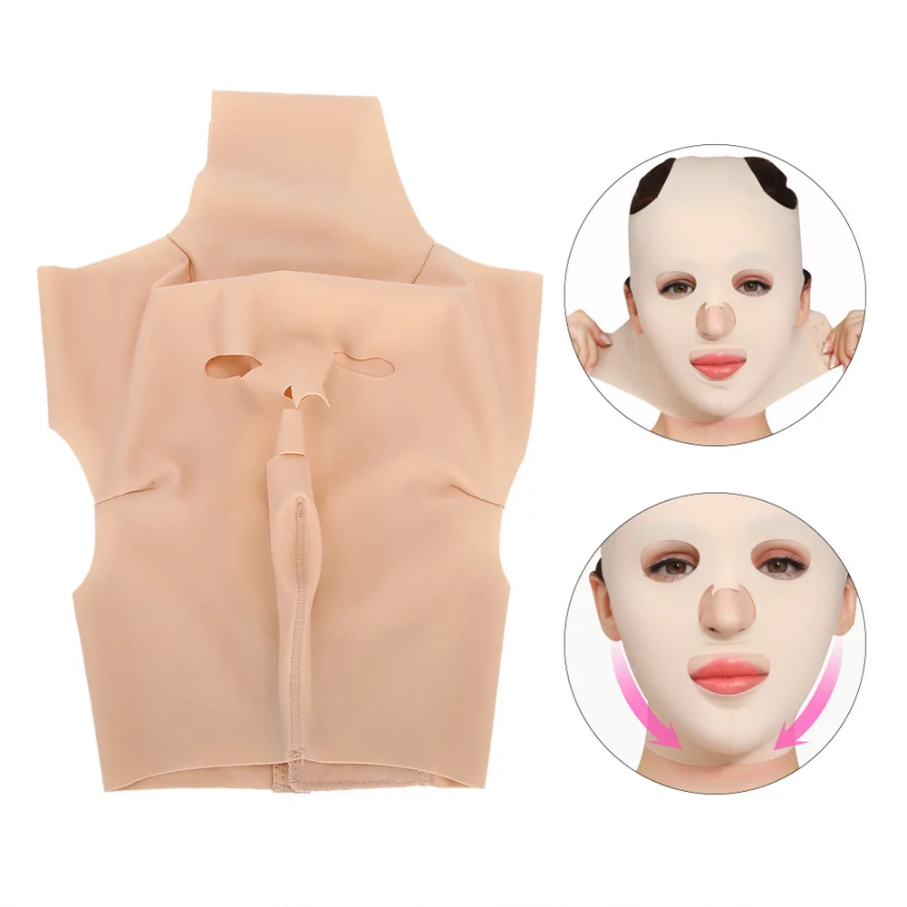 Face Slimming Bandage Breathable V‑Line Lift Up Belt Shaping Double‑Chin Reducer