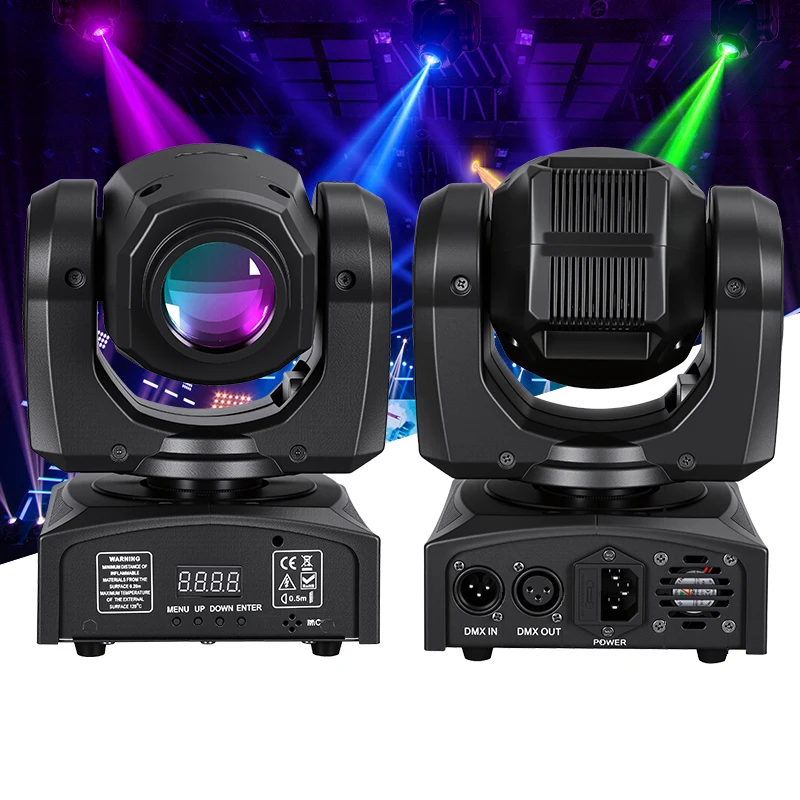 

60W Moving Head LED Lights Stage Strobe Disco Light Effects RGBW DMX512/Music Control For Hall Bar Club Dance Home Party
