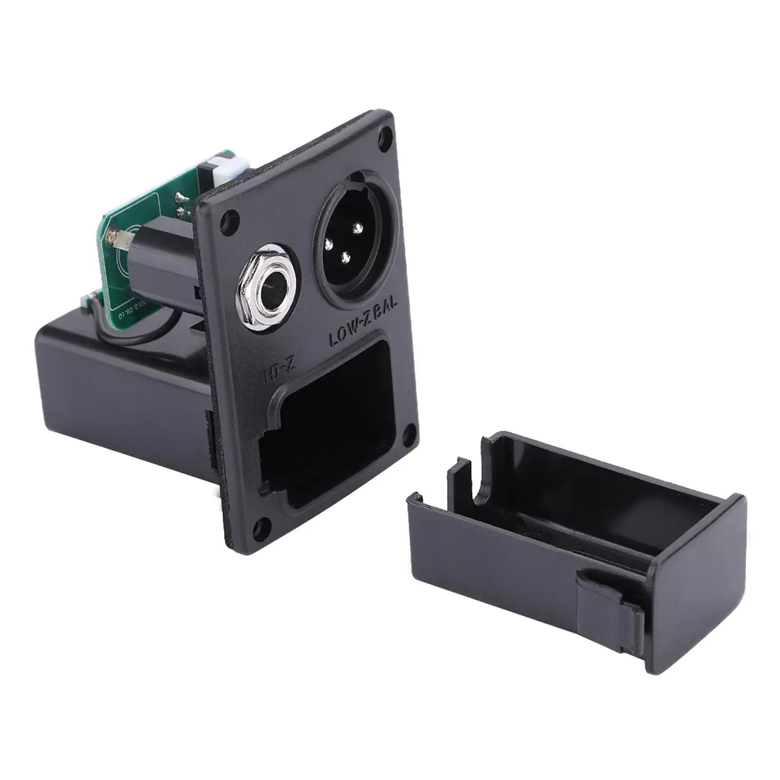 5 نطاقات لاقط الجيتار الصوتي EQ Preamp مع موالف LCD ونظام معادل بيزو لتحسين جودة الصوت