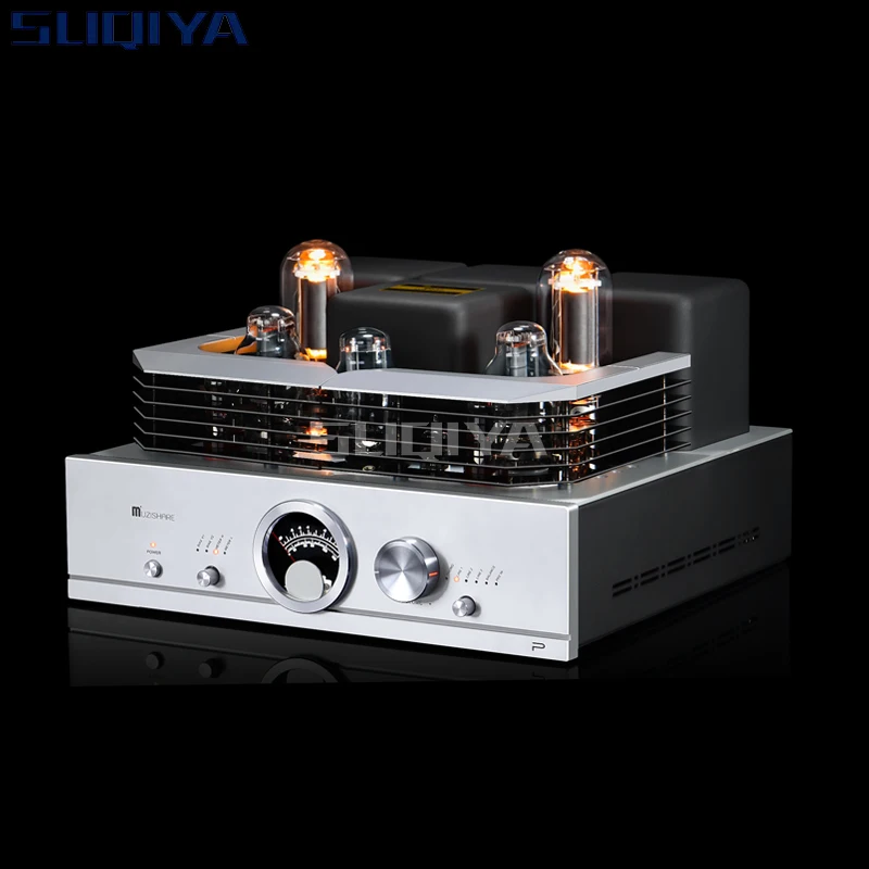 SUQIYA-MUZISHARE R100 Amplifier 300B Push 845 211 805 Class A Fever Power Amplifier Integrated Balanced Phono Pmplifier 50W+50W