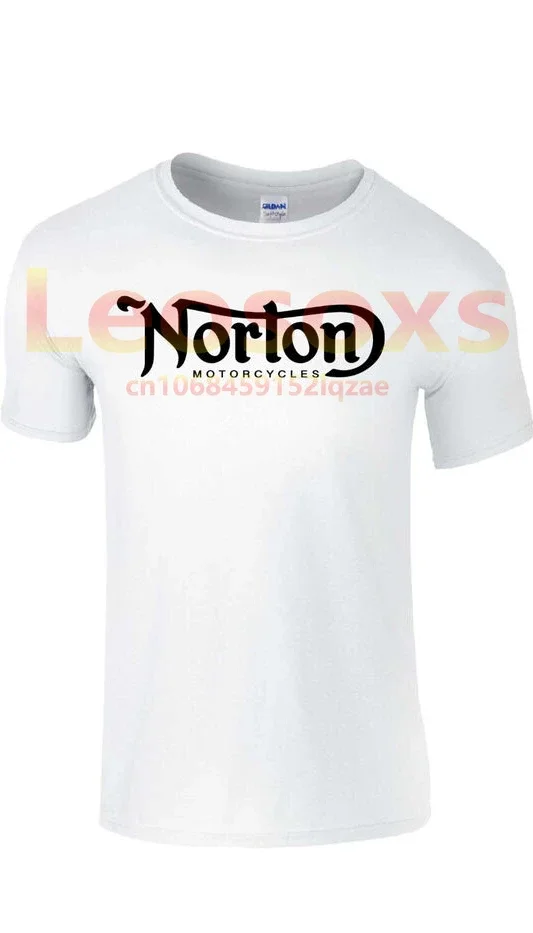 Men's T-shirt NORTON MOTORCYCLE pure cotton printed cotton T-shirtNO.1