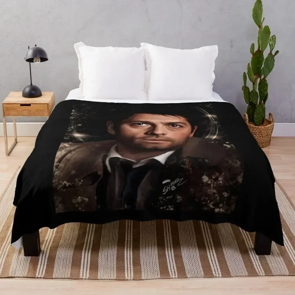 

Castiel Throw Blanket Cozy Throw Blanket Birthday Gift for Him Her