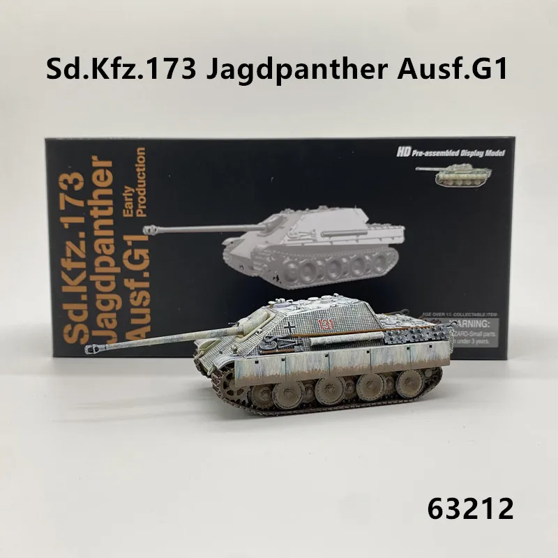 

NEW 1/72 Scale Tank Model Sd.Kfz.173 Jagdpanther Ausf.G1 Early Production Pz.Div.Grosdeutschland Dragon Armor 63212 in Stock