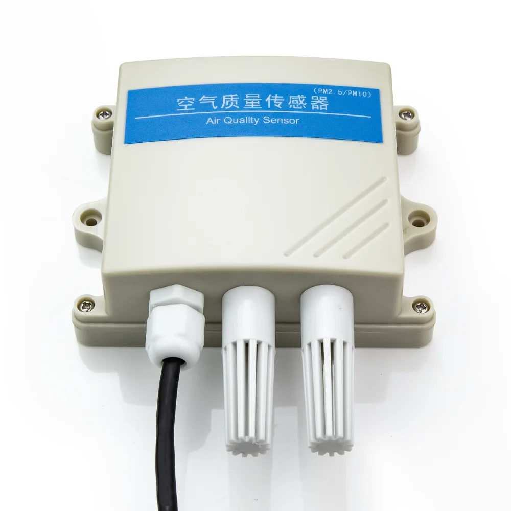 

NEW PM2.5 PM10 PM1.0 Air Quality Transmitter 10~30V DC Output RS485 communication (modbus) protocol Air quality tester IP65