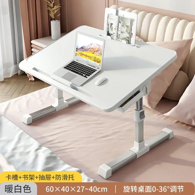 Foldable Lifting Bed Small Table for Home Study Minimalist Bedroom Computer Bay Window Dormitory Student Laptop Standing Desk