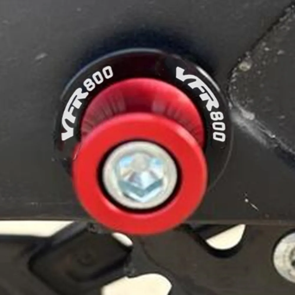 

CNC Aluminum FOR HONDA VFR800 VFR 800 1998 1999 2000 2001 2002 2003 2004 2005 8MM Accessories Swingarm Spools Slider Stand Screw