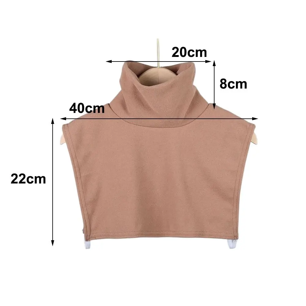 Scarves Wraps Fake Collar Detachable Double-sided High Collars High Elastic Clothes Accessories Bottom Decoration Collar