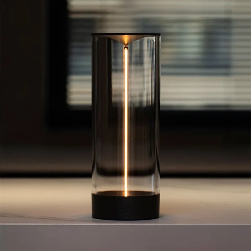 Creative LED smart lamps bedside lamps, light luxury high-end bedroom charging night lamps