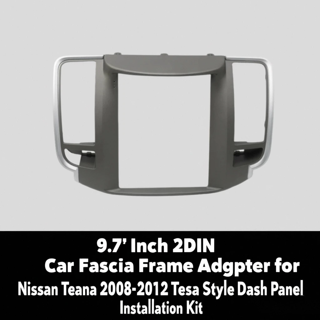 

9,7-дюймовый 2DIN автомобильный адаптер рамы для Nissan Teana 2008-2012 Tesla Style, комплект для установки приборной панели