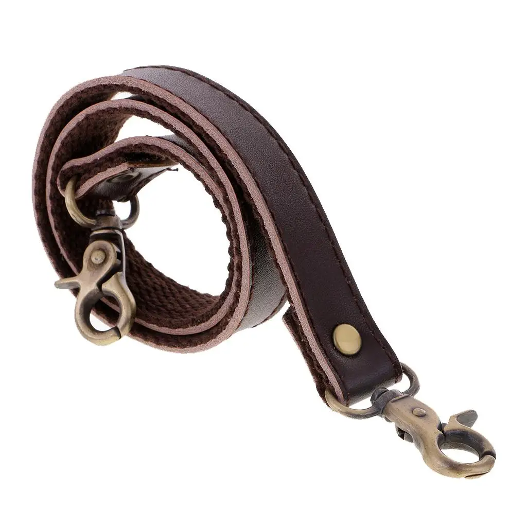 

Сменный ремень для сумки, толстая кожаная и холщовая лямка, прочная ручка для сумки для мужской кожаной сумки