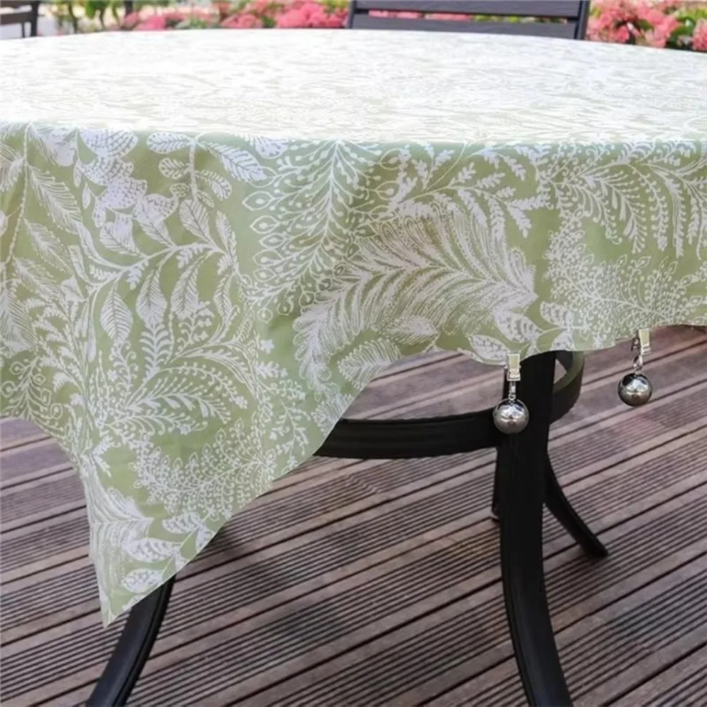 4pcs Solid Metal Ball Tablecloth Weights Clips Windproof Heavy Duty Curtain Drape Holder Table Cover Pendant Clips