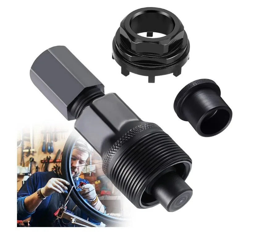Bicycle Crankset Puller Crank Arm Puller Remover Bike Tools Mountain Crank Extractor Bicycle Carbon Steel Repair Tool