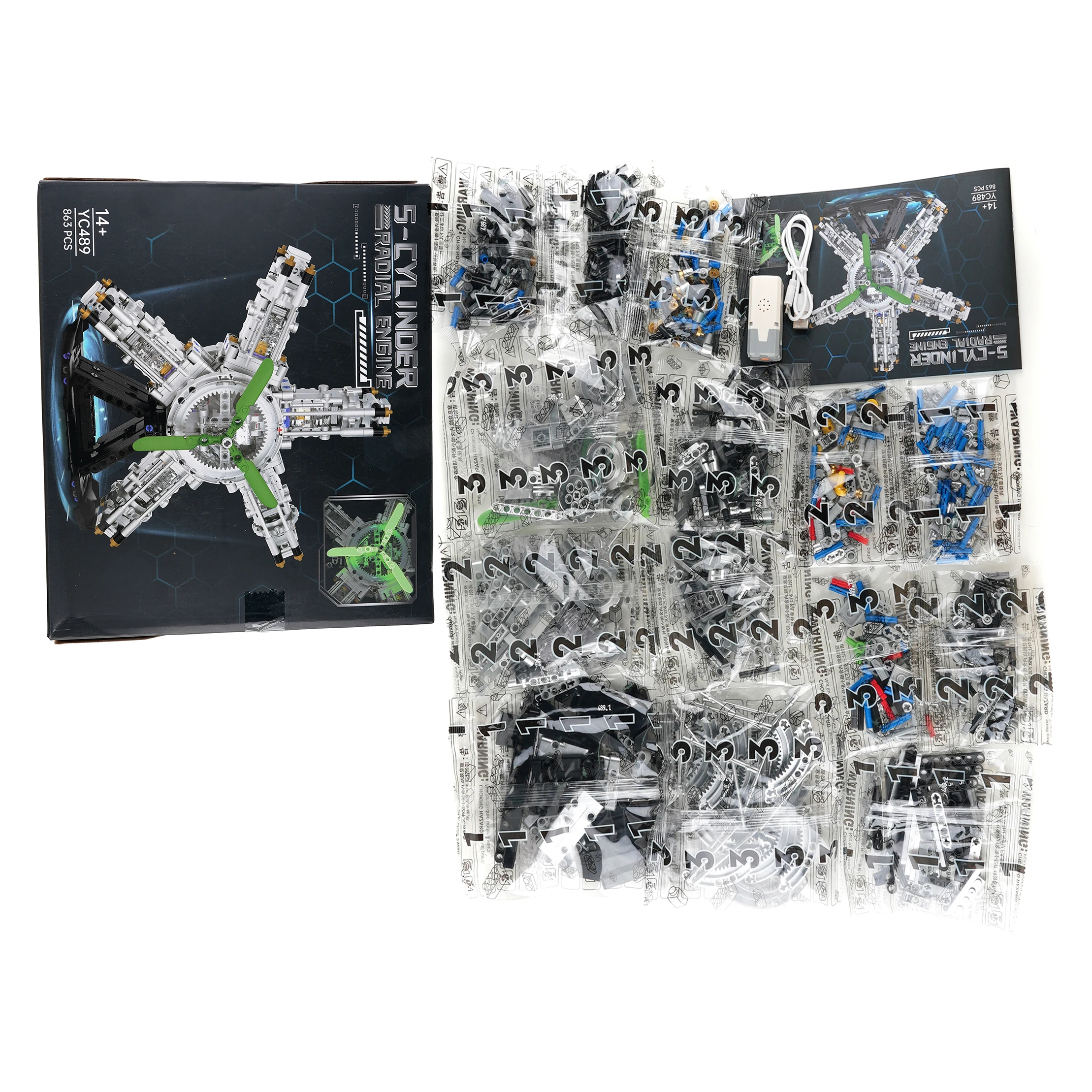 

DIY механический двигатель, технология, строительные блоки со светом, сборочная машина, модель MOC, украшения, маленькие кирпичи, игрушки, подарки для взрослых