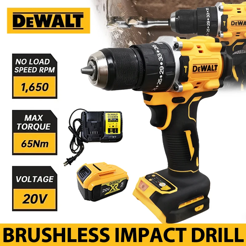 

DeWalt DCD800 Electric Drill 20V Brushless Cordless Screwdriver Compact Drill Drill/Driver Power Tools For Dewalt 20V Battery